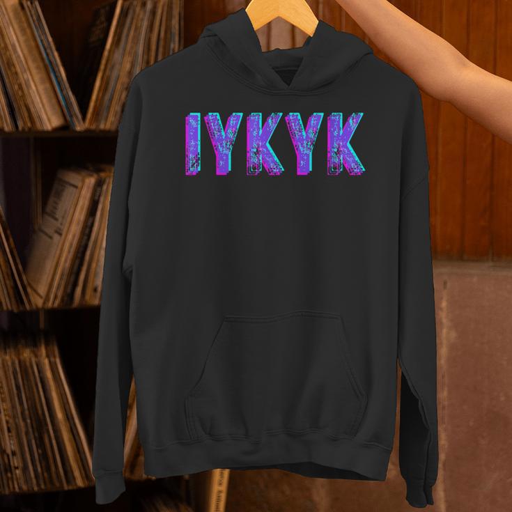 Iykyk Inside Joke In The Know If You Know You Know You Know ユーモア パーカー