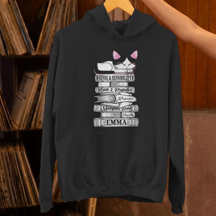 Jane Austen Mr Darcy Romantic Quote Literary Book Club Fan Unisex Hoodie