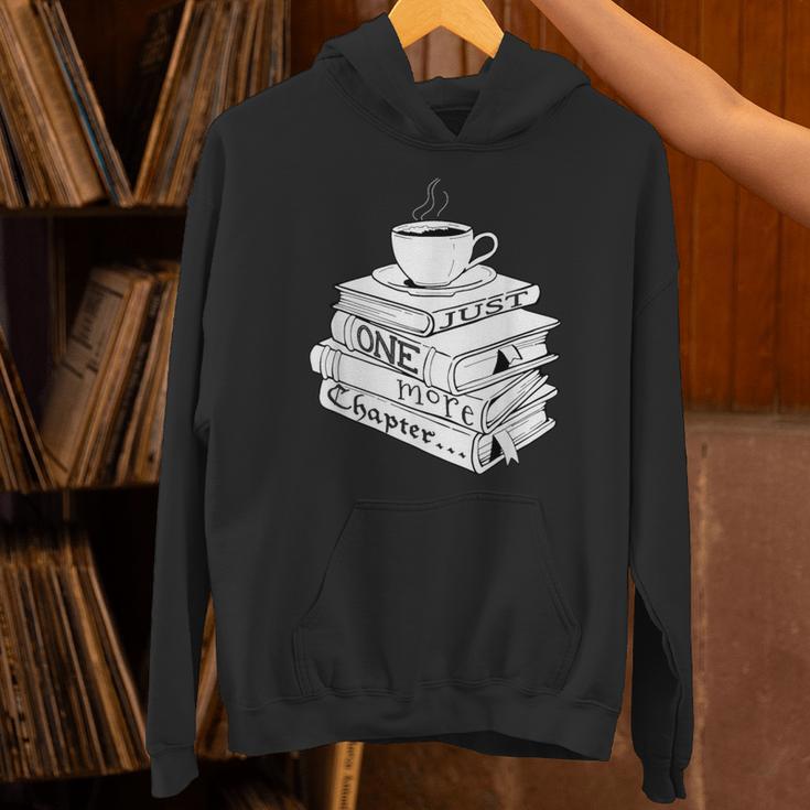 Just One More Chapter Book Reading For Book Lovers Unisex Hoodie