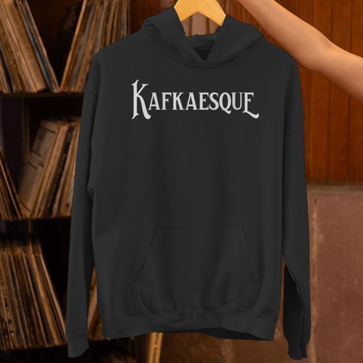 Kafkaesque Franz Kafka Novel Writer Poertry Literature Books Unisex Hoodie