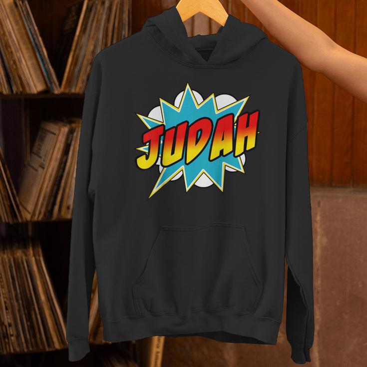 Kids Boys Judah Comic Book Superhero Name Unisex Hoodie Kids Boys Judah Comic Book Superhero Name Unisex Hoodie