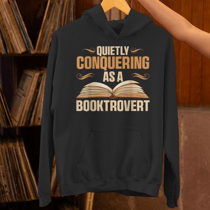 Librarian Book Reader Booktrovert Reading Unisex Hoodie