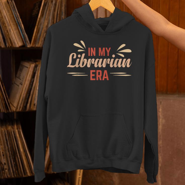 In My Librarian Era Book Lover Unisex Hoodie