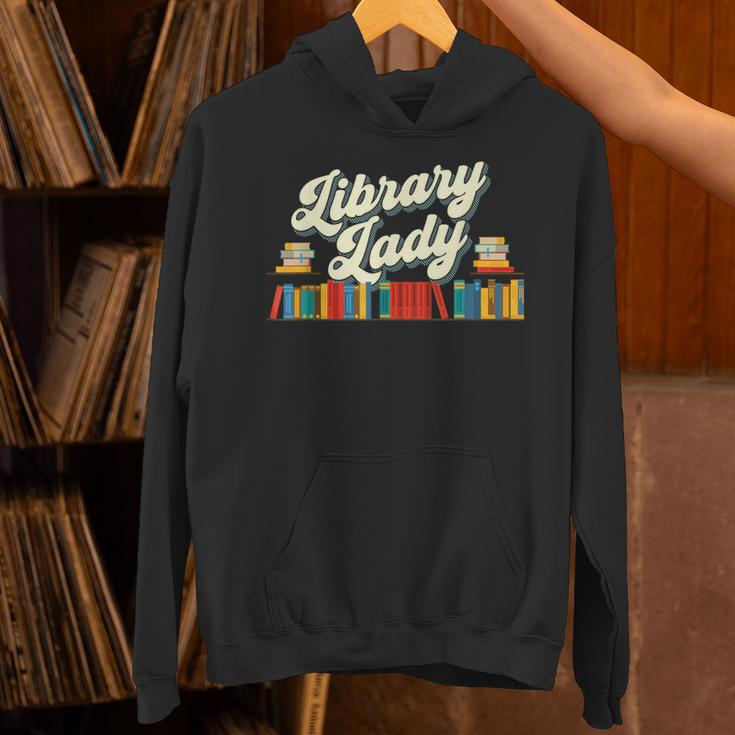 Library Lady School Librarian Cataloger Books Book Lover Unisex Hoodie