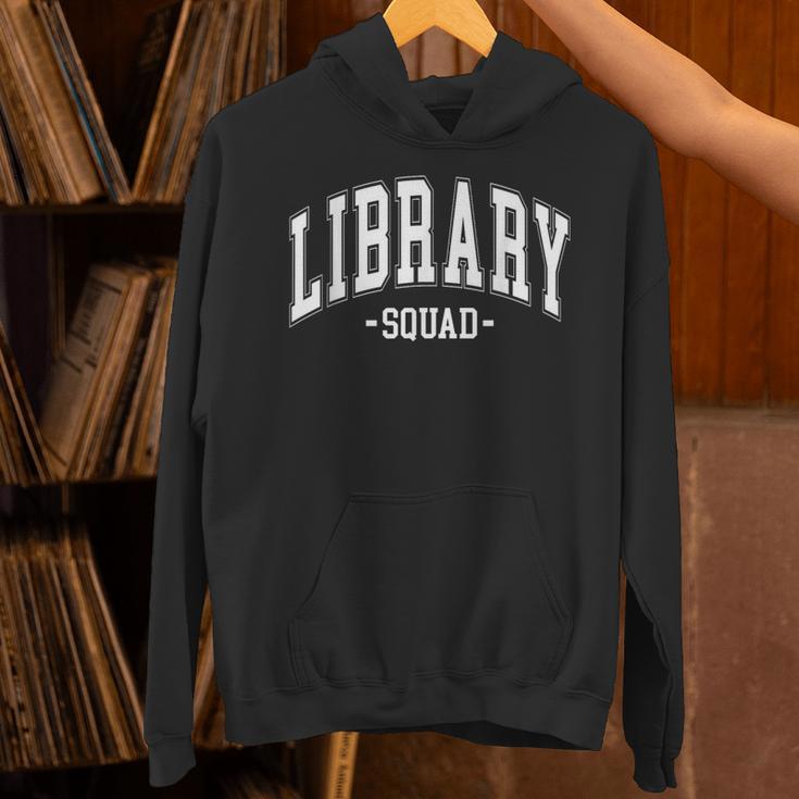 Library Squad Teacher Librarian Book Lover For Women Men Unisex Hoodie Library Squad Teacher Librarian Book Lover For Women Men Unisex Hoodie