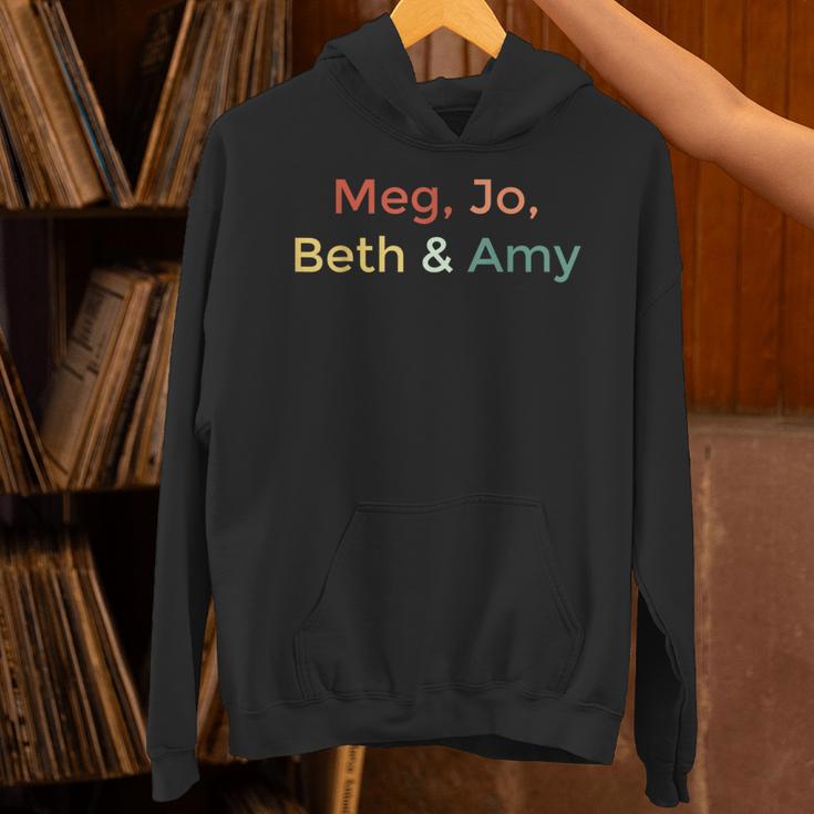 Little Women Alcott Book Meg Jo Beth Amy March Sisters Unisex Hoodie