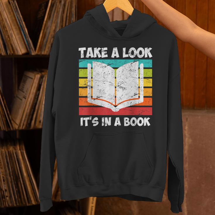 Take a Look Its In a Book Unisex Hoodie Take a Look Its In a Book Unisex Hoodie