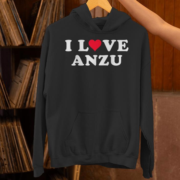 I Love Anzu マッチング 彼女&彼氏 あんず 名前 パーカー