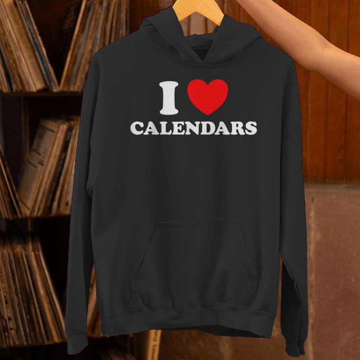 Love Calendars Year Date Book Month Picture Collector Unisex Hoodie Love Calendars Year Date Book Month Picture Collector Unisex Hoodie