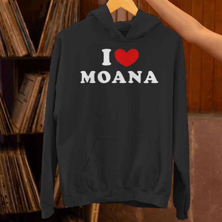 I Love Moana 私は愛する Moana パーカー