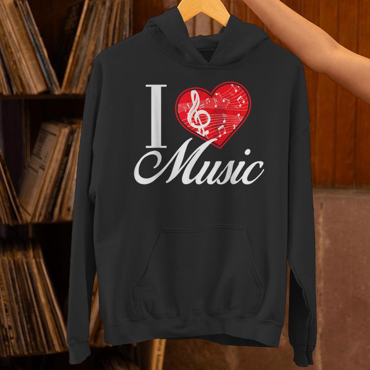 I Love Music D001-0095A パーカー