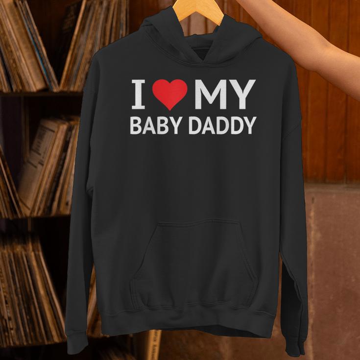 I Love My Baby Daddy パーカー