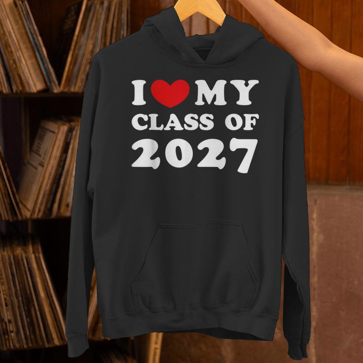 I Love My Class Of 2027 私は2027年のクラスが大好きで、2027年のクラスが好きです パーカー