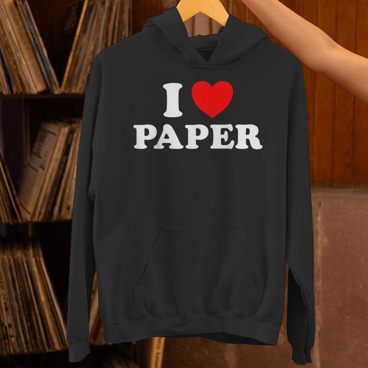 I Love Paper Page Book Drawing Handmade Art Craft News Unisex Hoodie I Love Paper Page Book Drawing Handmade Art Craft News Unisex Hoodie
