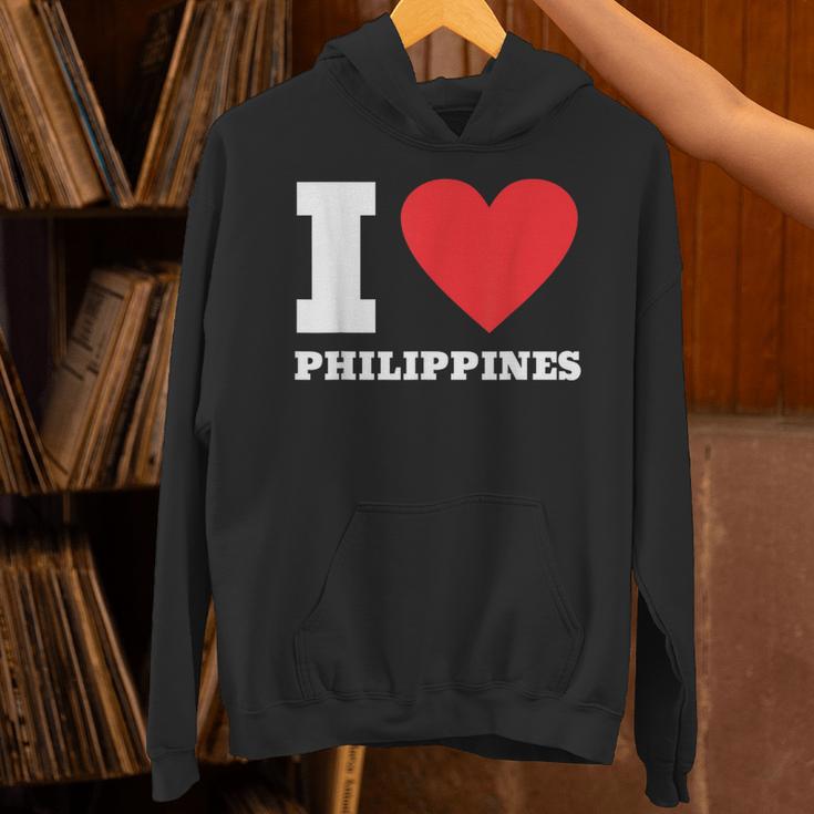 I Love Philippines I Heart Philippines 家族旅行 パーカー
