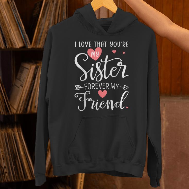 I Love That You're Myister Always Myis Forever My Friend パーカー