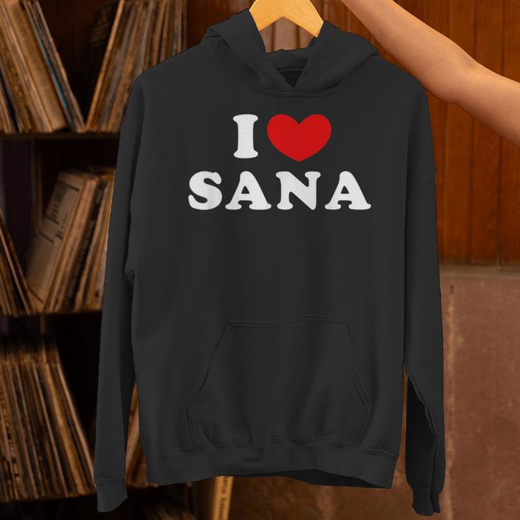 I Loveana 私は愛するana パーカー