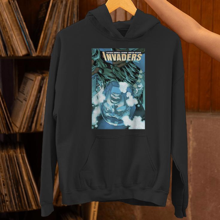 Marvel Comixology Invaders Go To Atlantis Comic Book Cover Unisex Hoodie