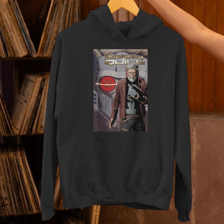 Marvel Comixology Old Man Quill Last Heist Comic Book Cover Unisex Hoodie