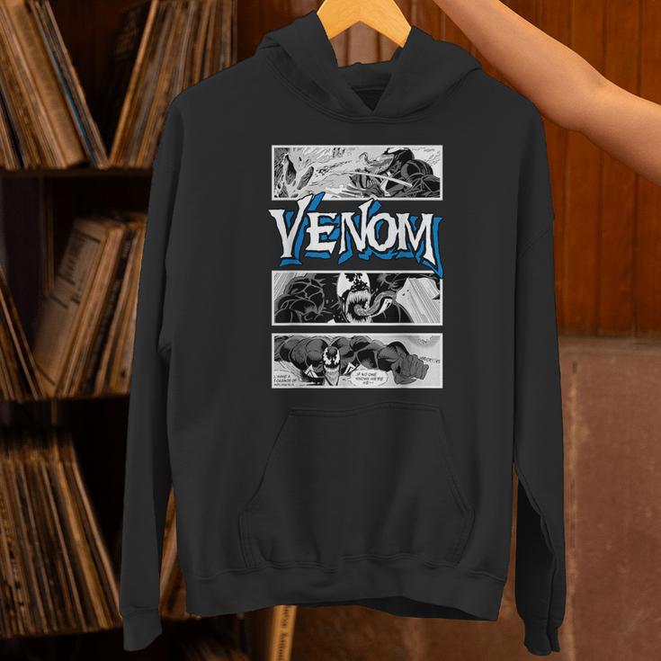 Marvel Venom Comic Book Illustrations Panel Graphic T-Shirt Unisex Hoodie