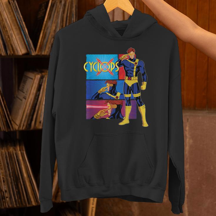 Marvel X-Men '97 Vintage Classic Cyclops Comic Book Panels Unisex Hoodie