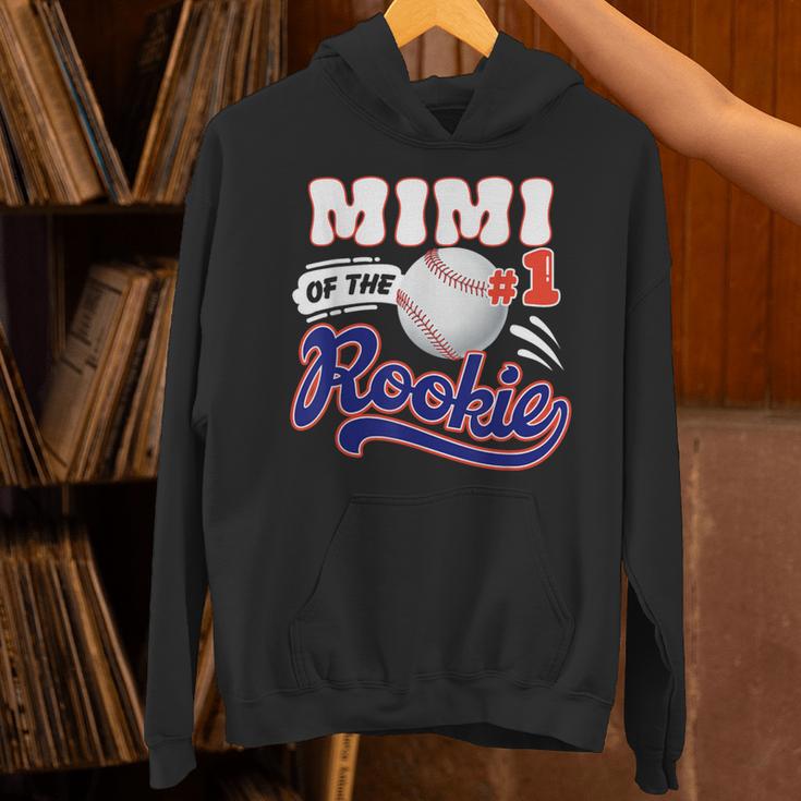 Mimi Rookie Of Year 1st Birthday Baseball Theme Matching Unisex Hoodie Mimi Rookie Of Year 1st Birthday Baseball Theme Matching Unisex Hoodie