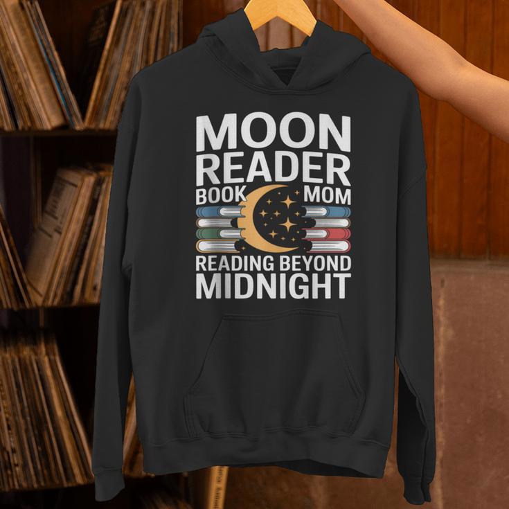 Moon Reader Book Mom Reading Beyond Midnight Unisex Hoodie Moon Reader Book Mom Reading Beyond Midnight Unisex Hoodie