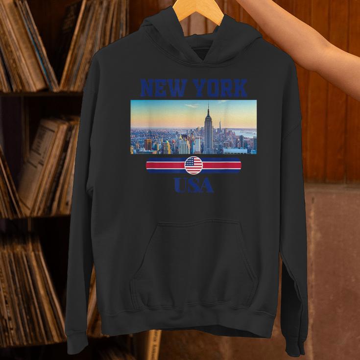 New York Citykyline New York New York City パーカー