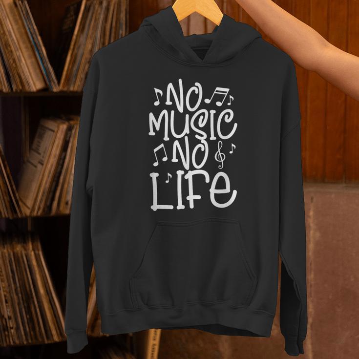 No Music No Life ミュージシャン Djバンド 音符 パーカー