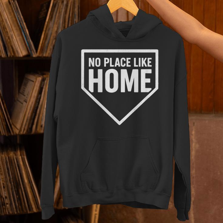 No Place Like Home Baseball Home Plate Unisex Hoodie No Place Like Home Baseball Home Plate Unisex Hoodie