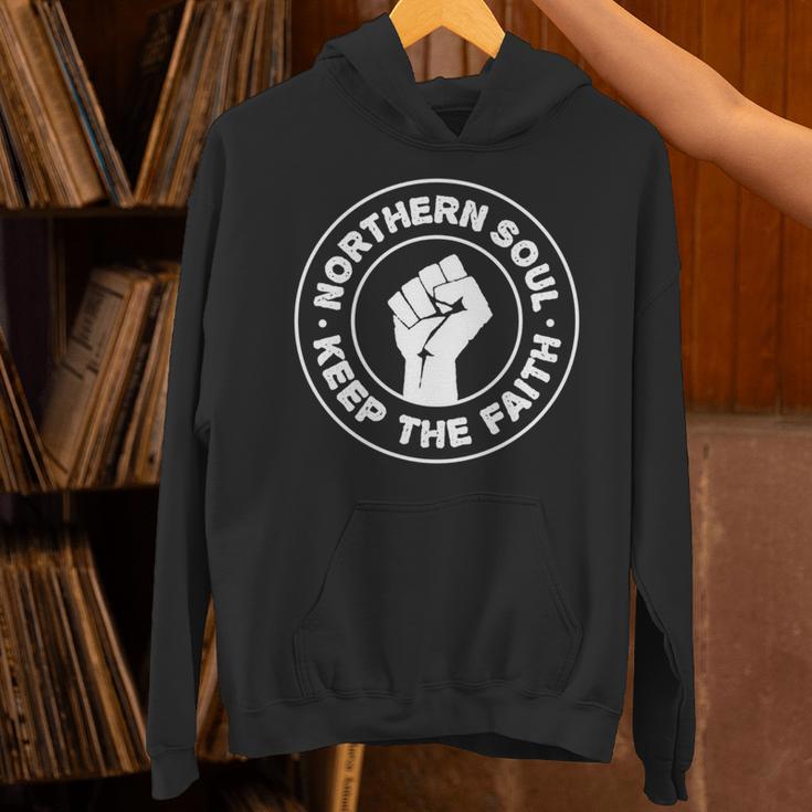 Northernoul Keep The Faith Mod Cool レトロ ファッション 長袖tシャツ パーカー