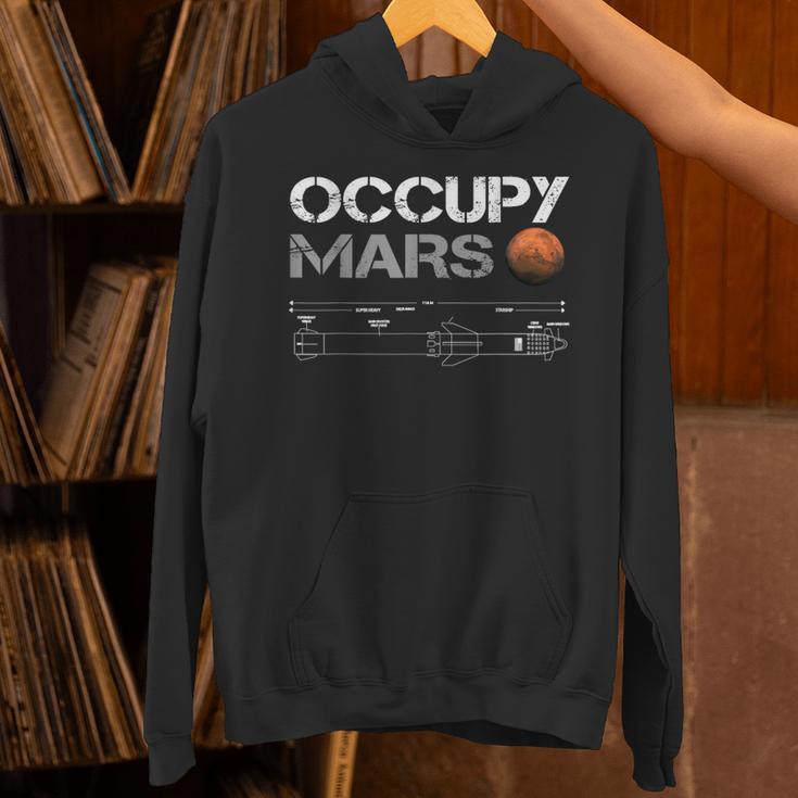 Occupy Mars ロケット パーカー