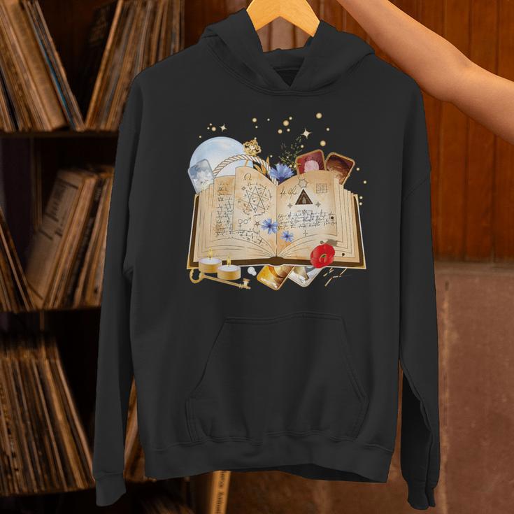 Old Book With Spells And Magical Accessories Unisex Hoodie Old Book With Spells And Magical Accessories Unisex Hoodie