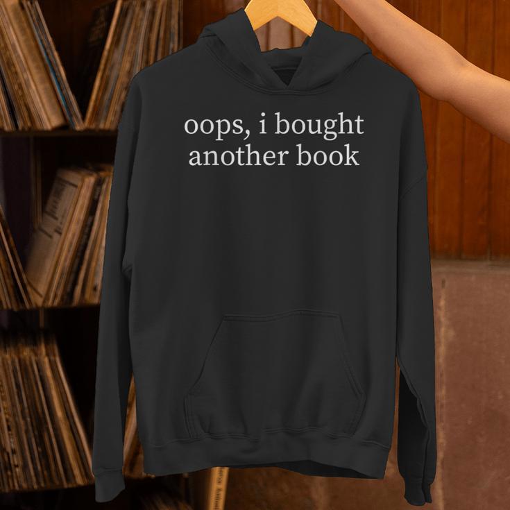 Oops I Bought Another Book Lover Sarcastic Unisex Hoodie Oops I Bought Another Book Lover Sarcastic Unisex Hoodie