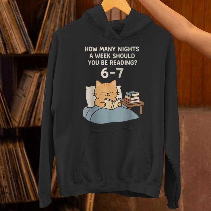Orange Cat Reading Book 67 Six Seven Meme Unisex Hoodie Orange Cat Reading Book 67 Six Seven Meme Unisex Hoodie
