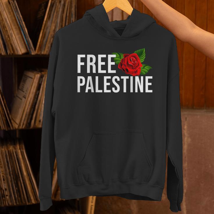 Palestine Free Palestine Free Gaza Palestine Flag Arabic パーカー