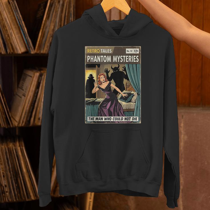 Phantom Mysteries Vintage Horror Comic Book Cover Unisex Hoodie