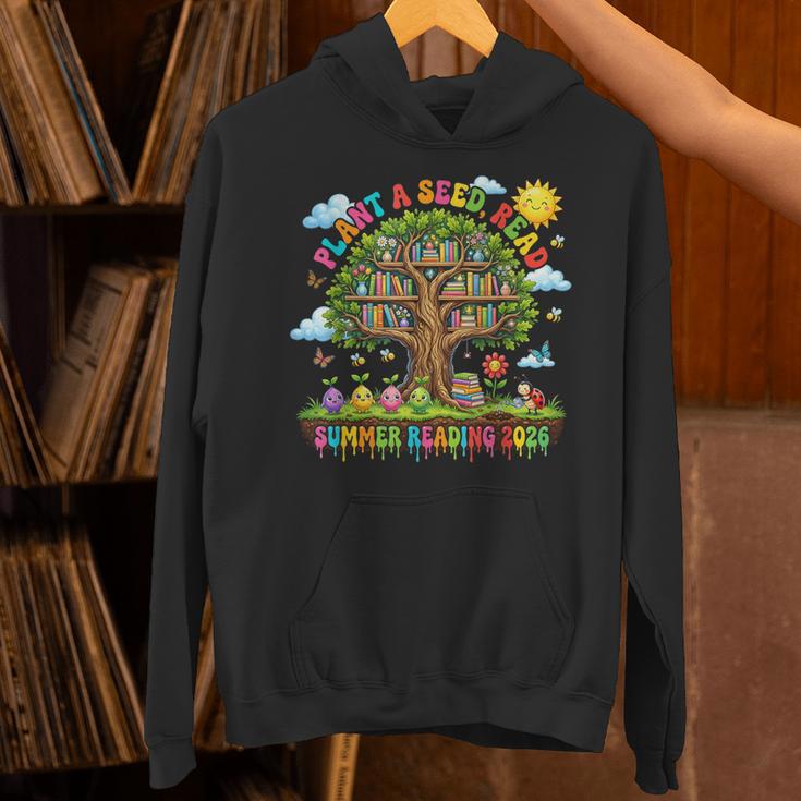 Plant A Seed Read Summer Reading 2026 Book Tree Unisex Hoodie