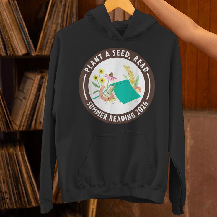 Plant A Seed Read Summer Reading 2026 Library Program Book Unisex Hoodie