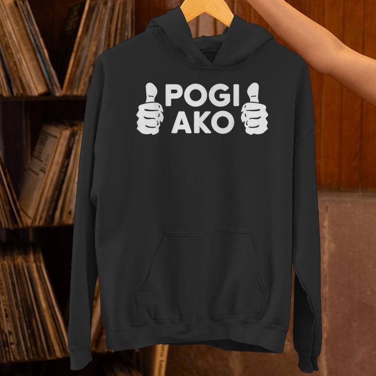 Pogi Ako おもしろフィリピンtシャツ パーカー