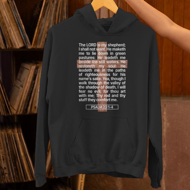 Psalm 23 The Book Of Psalms 23 Unisex Hoodie Psalm 23 The Book Of Psalms 23 Unisex Hoodie