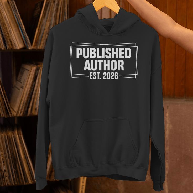 Published Author Est 2026 Writer Life Book Lover Unisex Hoodie Published Author Est 2026 Writer Life Book Lover Unisex Hoodie