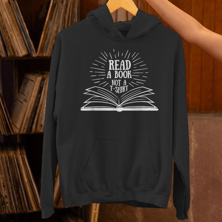 Read A Book Not A Unisex Hoodie