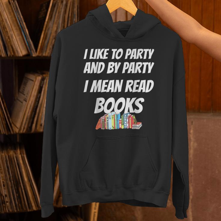 I Like To Read Books Book Lovers I Love To Read T-Shirt Unisex Hoodie