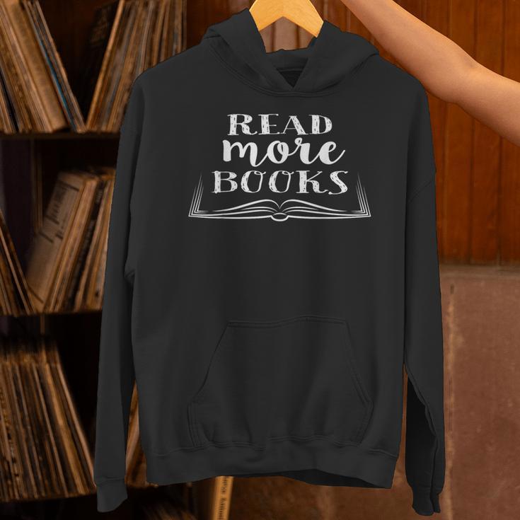 Read More Books For Book Lovers T-Shirt Unisex Hoodie Read More Books For Book Lovers T-Shirt Unisex Hoodie