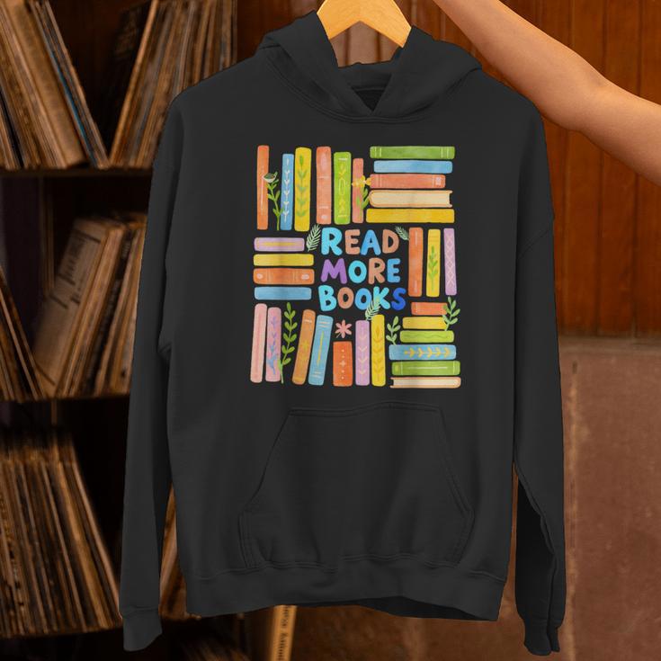 Read More Books Colorful Watercolor Reader Unisex Hoodie Read More Books Colorful Watercolor Reader Unisex Hoodie