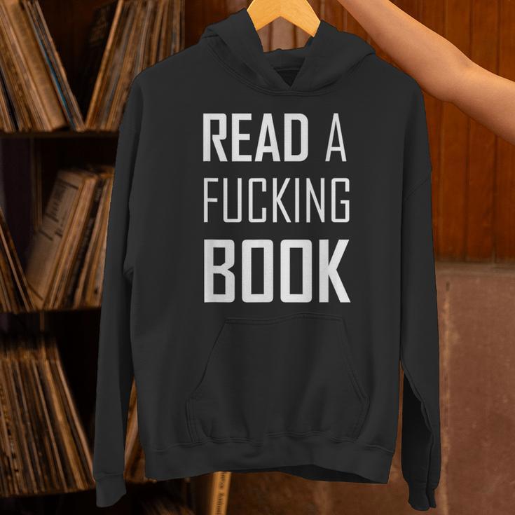 Read A Fucking Book T-Shirt Unisex Hoodie
