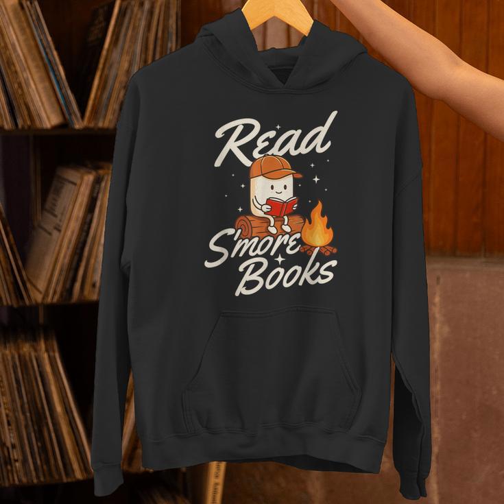 Read S'More Books Book Lover Reading Bookworm Reader Unisex Hoodie Read S'More Books Book Lover Reading Bookworm Reader Unisex Hoodie