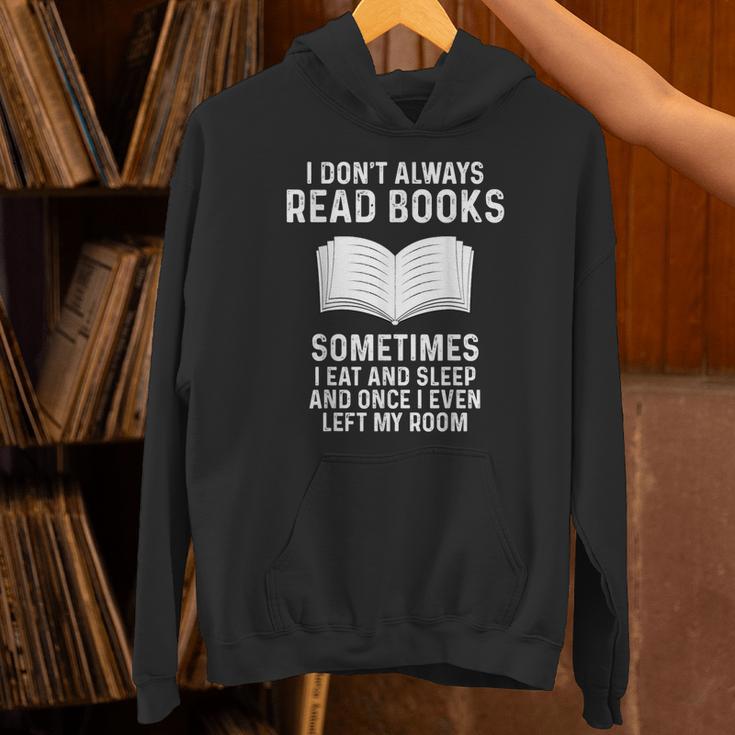Reading Books Saying Quote For Girls Boys Men Women Unisex Hoodie