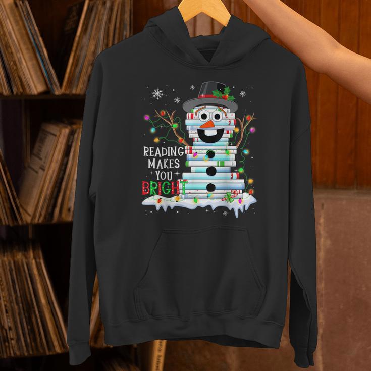 Reading Make You Bright Reader Book Lover Bookworm Christmas Unisex Hoodie Reading Make You Bright Reader Book Lover Bookworm Christmas Unisex Hoodie